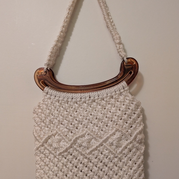 Handmade knit purse - Picture 5 of 6